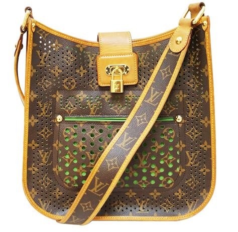 louis vuitton perforated bag